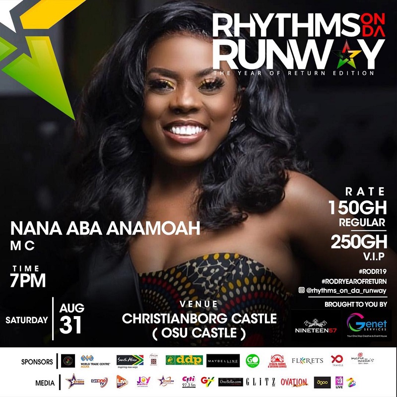 Nat Attoh, Nana Aba Anamoah to host Rhythms On Da Runway on August 31 -  Ghana Weekend