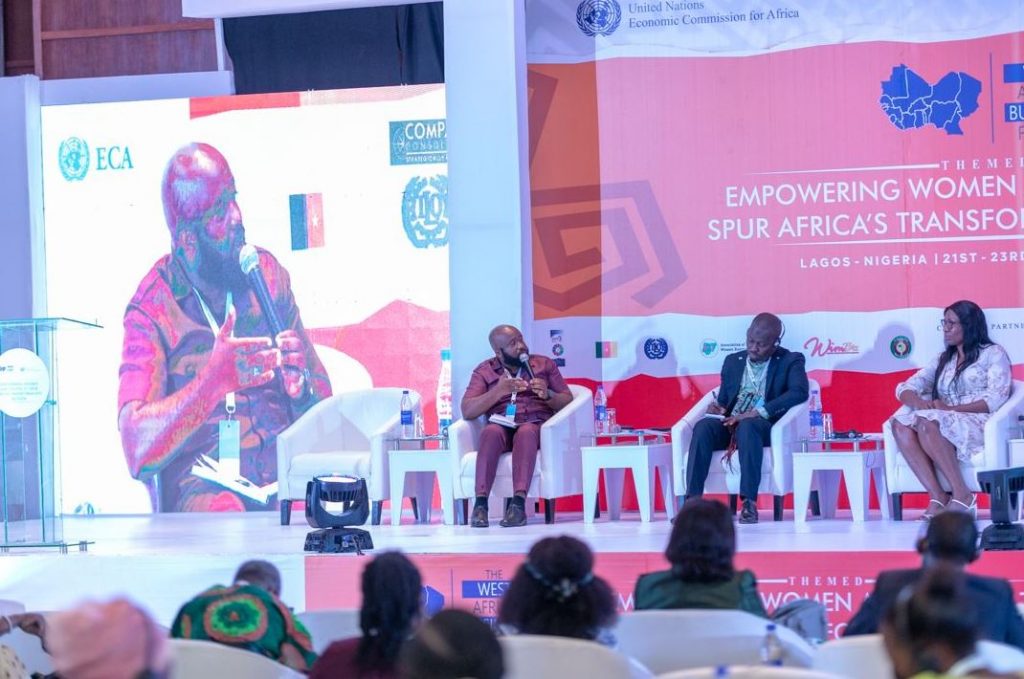 Trigmatic speaks at the West Africa Business Forum 2021