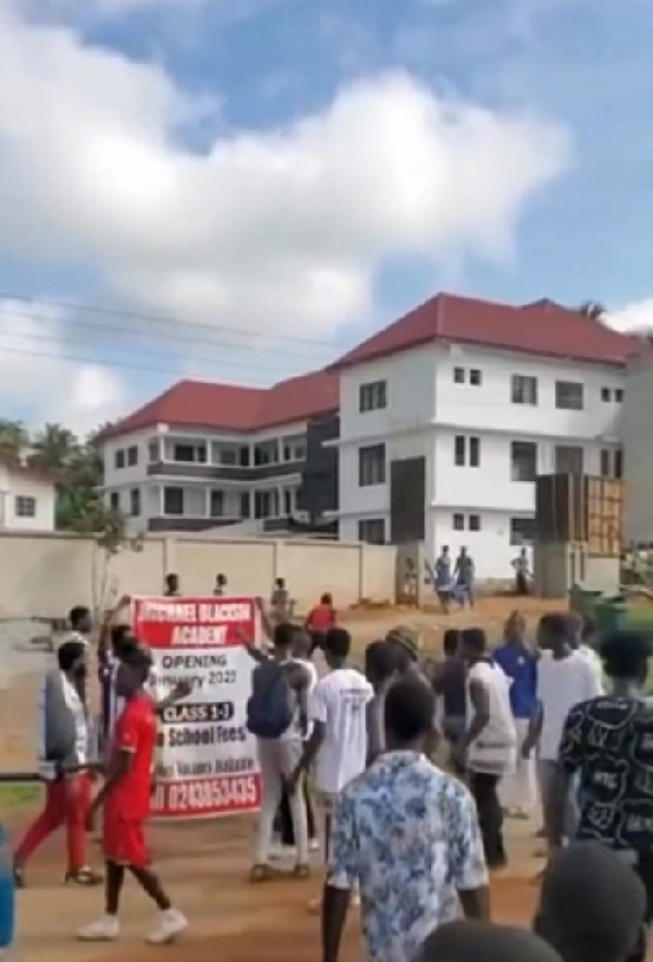 Comedian Michael Blackson Opens Free School in His Ghanaian Village Agona  Nsaba - EBONY