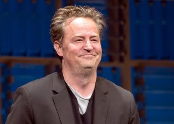 NEW YORK, NY - JUNE 05:  Matthew Perry is seen on stage during the opening night curtain call of "The End Of Longing" at Lucille Lortel Theatre on June 5, 2017 in New York City.  (Photo by Mike Pont/WireImage)