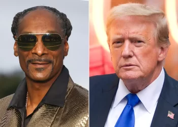 Snoop Dogg and Donald Trump. PHOTO: MARC PIASECKI/WIREIMAGE; JAMES DEVANEY/GC IMAGES