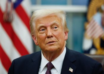 WASHINGTON, DC - JANUARY 20: President Donald Trump signs executive orders in the Oval Office on January 20, 2025 in Washington, DC.  Trump takes office for his second term as the 47th president of the United States. (Photo by Anna Moneymaker/Getty Images)