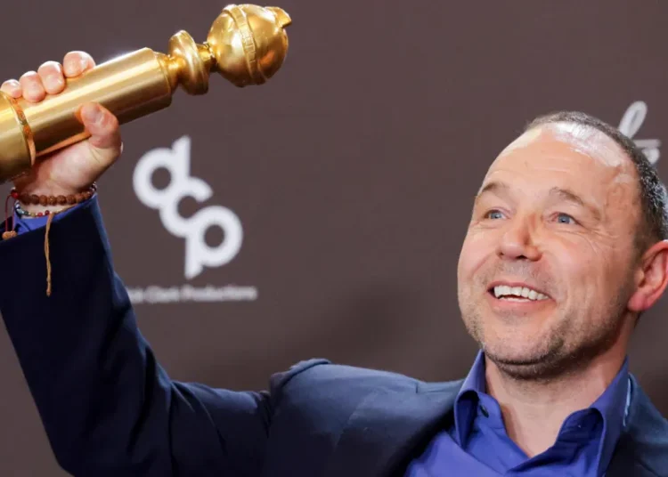 Stephen Graham added a Golden Globe to the string of awards he's won for Adolescence